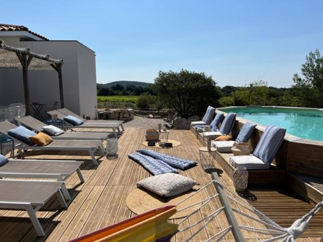 Le Domaine du Cade - Gîtes d'exception 4 étoiles - La Villa du Cade - Cazevieille Pic St Loup - Exterior foto